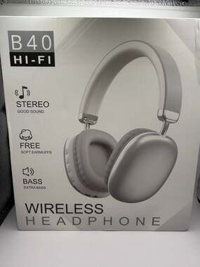 B40 HI-FI Wireless Stereo Headphones with Extra Bass